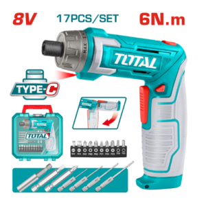 Destornillador Inalámbrico con punta 1/4" 8V