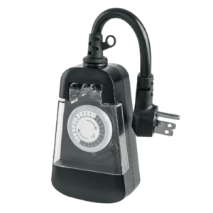 Temporizador Analógico para uso en exteriores