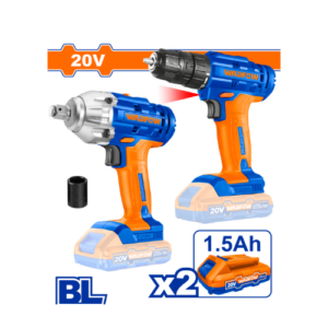Combo taladro 3/8 pistola de 1/2 en 20 V 2 baterías