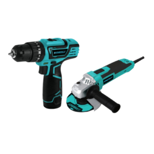 Combo Taladro Percutor 12 V y Esmeriladora 4 1/2 800 W