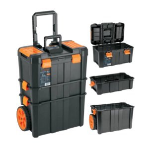 Caja para herramientas 19" x 25" 3 en 1 desmontable con ruedas