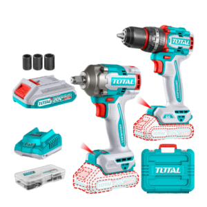 Combo pistola impacto 20 V 400 Nm + taladro impacto 20 V