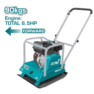 Compactadora de Placa a Gasolina 6,5 HP DE 30 CM