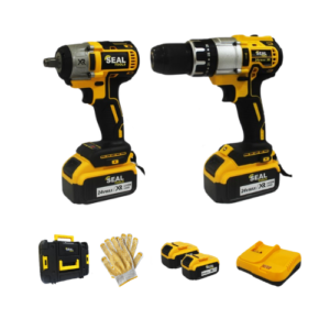 Combo llave de impacto y taladro percutor de 24 V