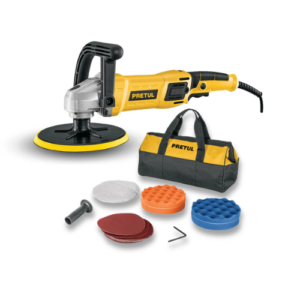 Pulidora de velocidad variable 7" 1200 W con accesorios