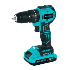 Taladro percutor de 20 V con torque de 45 Nm