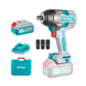 Pistola de impacto de 1/2" de 20 V con torque de 850 Nm