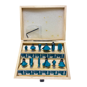 Set de cuchillas para router de 6mm 12pzas