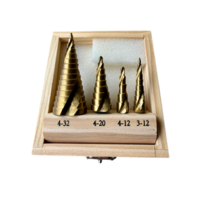 Juego de Brocas Escalonadas 4 Piezas