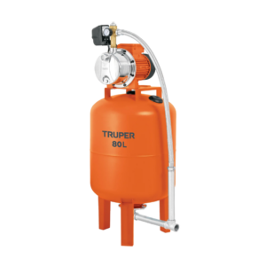 Bomba Hidroneumática 1 HP 80 Litros