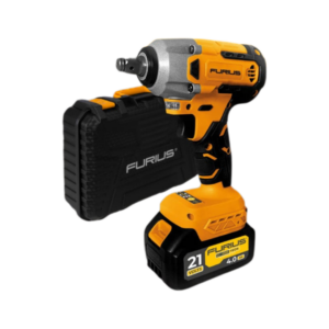 Llave de Impacto Brushless 1/2" 21V-420NM + 2 Baterías + Cargador + Estuche
