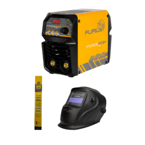 Combo Inversor 200 AMP + Máscara + Soldadura