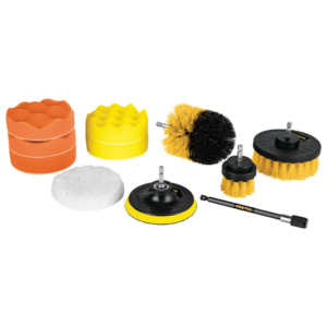 Juego de Cepillos y Esponjas para Limpieza y Pulido