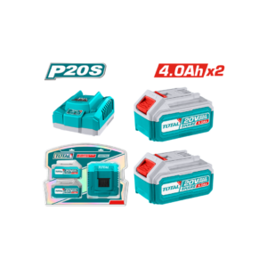 Set de Cargador y Dos Baterías 4.0 AH