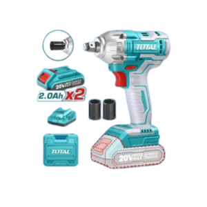 Llave de Impacto 20V (1/2") 300NM + 2 Baterías 2.0AH