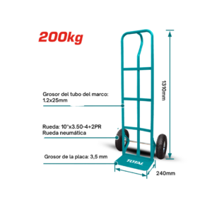 Carretilla Manual de Carga para 200 KG