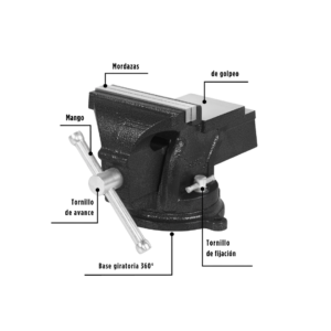 Prensa Giratoria de 5"