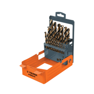 Juego de 29 Brocas HSS para Metal en Estuche Truper Expert