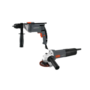 Combo Taladro Percutor y Esmeriladora 800 W