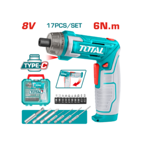 Destornillador Inalámbrico con Punta 1/4" 8V